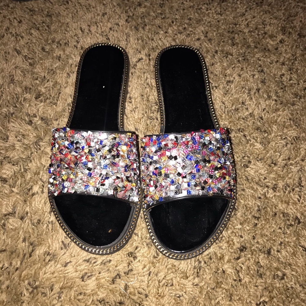 Multicolor Crystal Slides